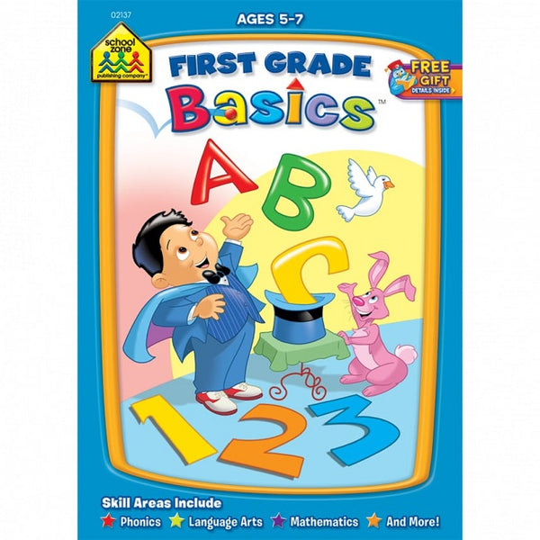 First Grade Basics, Ages 5-7, School Zone – Charrans.com