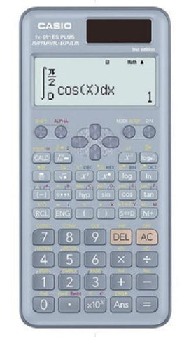 Casio Scientific Calculator,  417 Function, FX991ES, BLUE