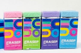 YTG Coloured Eraser, Assorted Colours, 1 piece