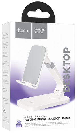 Hoco HD8 Folding Phone Desktop Stand, WHITE