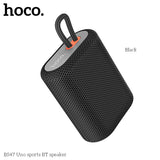 Hoco BS47 Uno Sports True Wireless BT Speaker, BLACK