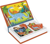 Janod Magnetic Book, Dinosaurs, 40 Magnets