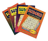 Sudoku, Puzzle Book,  Four Levels Of Difficulty, Assorted