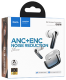 Hoco EQ16 Shine True Wireless ANC+ENC Noise Reduction BT Headset, METALLIC BLUE