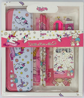 Unicorn Stationery Set with Metal Pencil Case