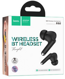 Hoco EQ2 Thought True Wireless BT Headset with Charging Pod, BLACK