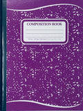 Winners, Composition Notebook, Assorted Colours, 9.75 x 7.5, 200pgs