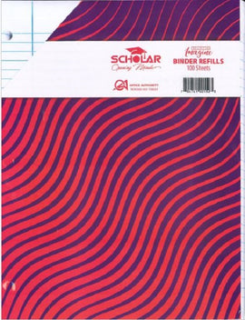 Scholar Binder Refill Pages, 100 sheets