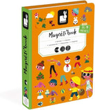 Janod Magnetic Book, Four Seasons, 115 Magnets