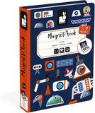 Janod Magnetic Book, Cosmos Outer Space, 52 Magnets