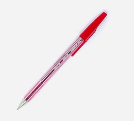 Pilot Pen, Ballpoint, MEDIUM, RED, SINGLE PEN