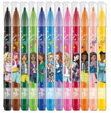 Maped Barbie Felt Tip Markers, 12ct