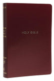 New KJV Giant Print Bible, Burgundy Leathersoft Cover