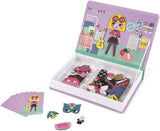 Janod Magnetic Book, Girls Costumes, 46 Magnets