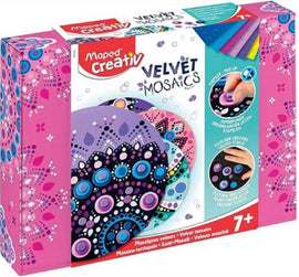 Maped, Creativ Velvet Mosaics, 4 piece set