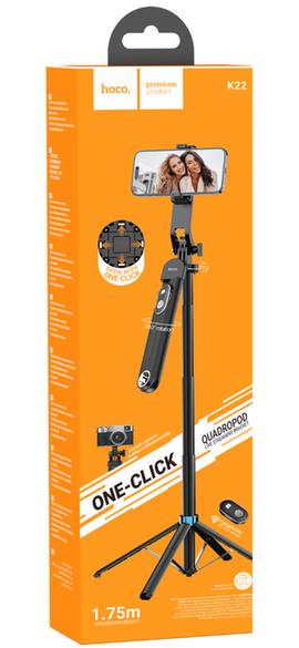 Hoco K22 Quadropod Anti-Shake Live Broadcast Phone and Camera Holder