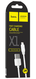 Hoco X1 Rapid Fast Charging Data Cable USB A to iPhone (Length 1 meter)