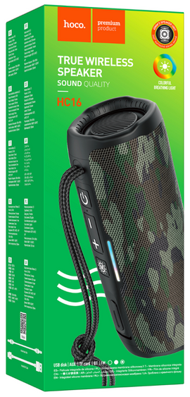 Hoco HC16 Sports True Wirelesss BT Speaker, MULTI