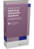 Adult Drug Information Handbook, 33rd Ed BY Wolters Kluwer