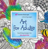 Art for Adults, 48 Serene Seascapes Coloring Book