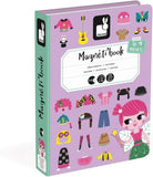 Janod Magnetic Book, Girls Costumes, 46 Magnets