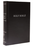 KJV Holy Bible, Pew Large Print, Black Hardcover