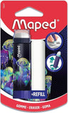 Maped Deep Sea Paradise Tube Eraser with Refill