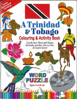 Trinidad & Tobago Colouring & Activity Books, BY S. Carvalho