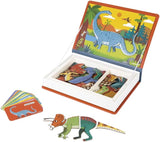 Janod Magnetic Book, Dinosaurs, 40 Magnets