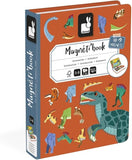 Janod Magnetic Book, Dinosaurs, 40 Magnets