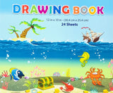 Winners Drawing Book 12in x 10in, 24 Sheets, Assorted Patterns