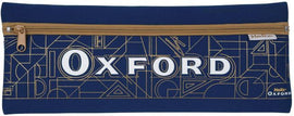Helix Oxford Neoprene Pencil Case 13" x 5", Blue