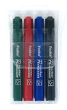 Foska Permanent Markers, 4 pack