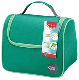 Maped Insulated Picnik Lunch Bag, Dark Green and Light Green