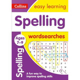 Collins Easy Learning Word Search, Spelling Ages 7-9, BY Collins UK