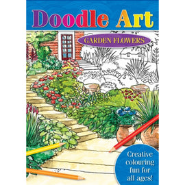 Doodle Art Garden Flowers