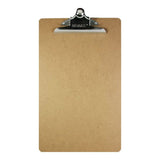 BAZIC, Clipboard with Sturdy Spring Clip, Hardboard, Legal Size