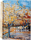 Vincent Van Gogh, Orchard in Blossom, Hardcover Notebook, Spiral Bound