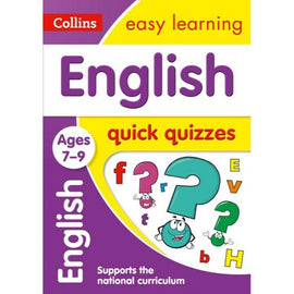 Collins Easy Learning Quick Quizzes, English Ages 7-9, BY Collins UK