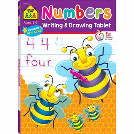 Numbers Writing & Drawing Tablets Ages 3-7