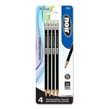 BAZIC Mechanical Pencil, Noir 0.5 mm (4/Pack)