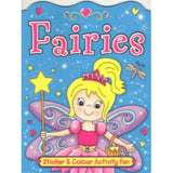 Fairies Sticker and Colour Activity Fun, Book 4