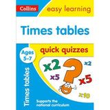 Collins Easy Learning Quick Quizzes, Times Tables Ages 5-7, BY Collins UK