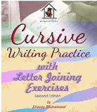 Cursive Writing Practice with Letter Joining Exercises, 2ed, BY S. Mohammed