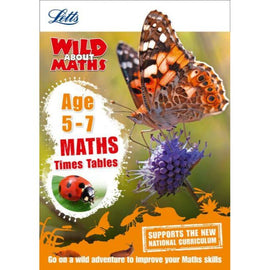 Letts: Wild About Maths, Times Tables Age 5-7, BY Letts KS1