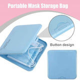 AntiBac Face Mask Case with Strap, Assorted Colours